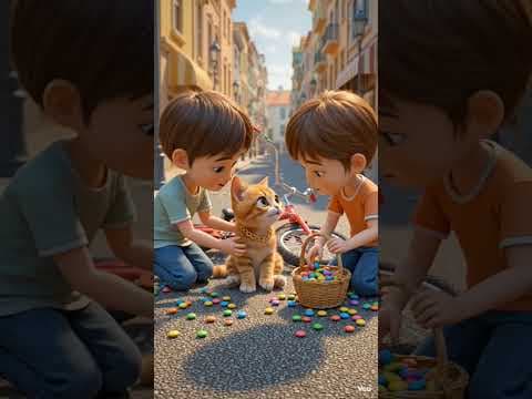 yt Cat Street Mishap! Rescue needed! 💛🐱#funny #yt #cat #cute #animals #comedy!#shorts